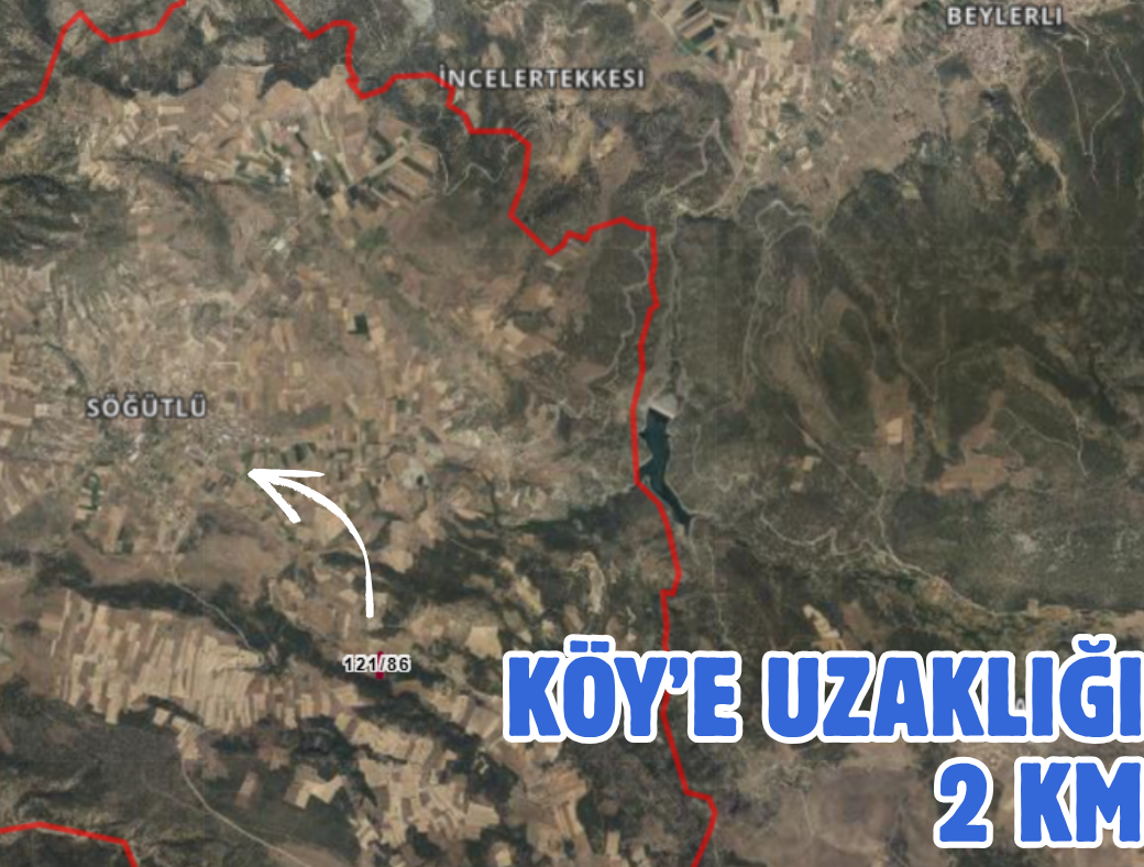 DENİZLİ ÇARDAK SÖĞÜT 2.992 M² TARLAMIZ SATILIKTIR - DENİZLİ ÇARDAK fotoğraf 2